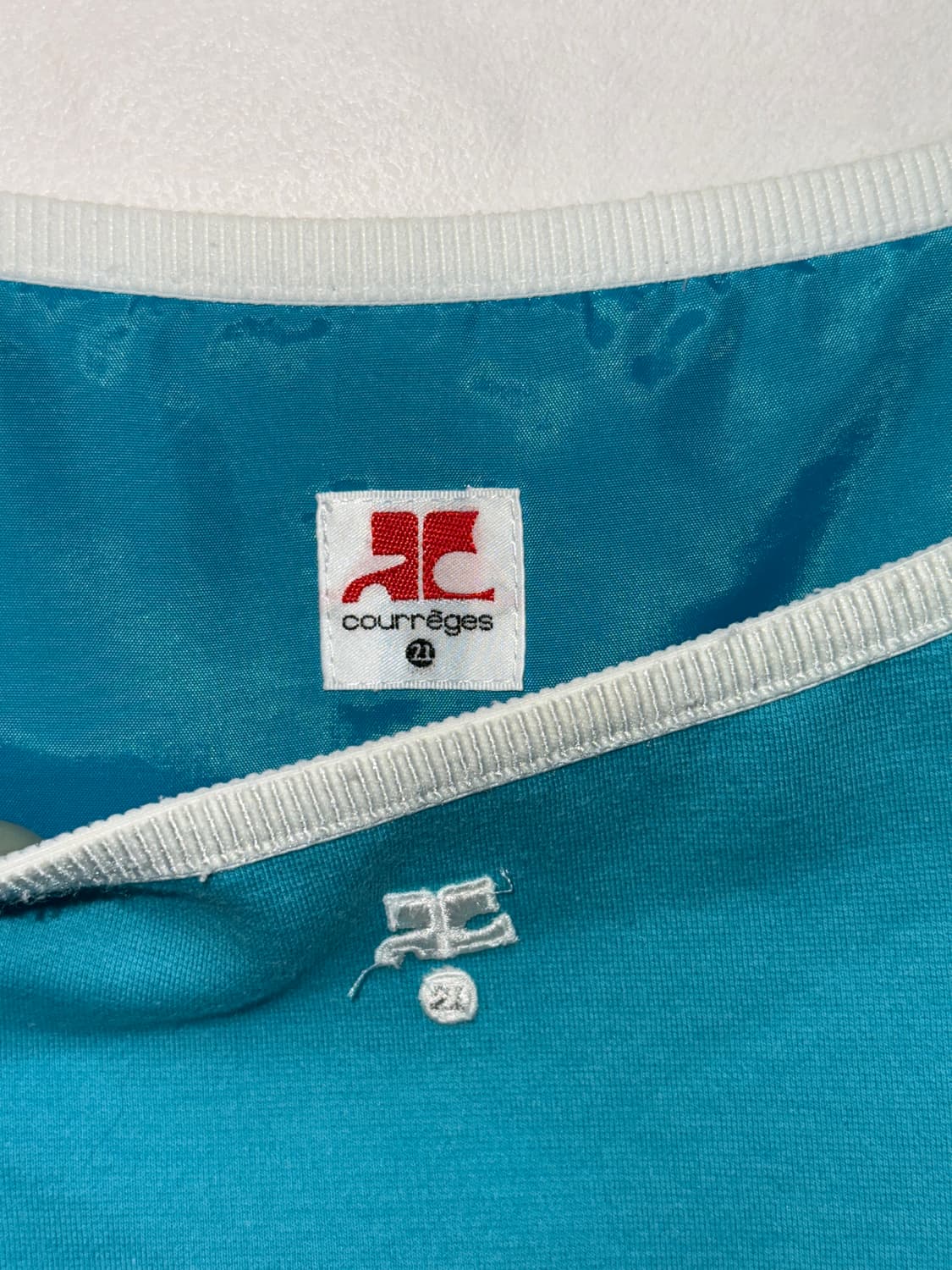 Courreges sky blue midi ops 상품이미지5