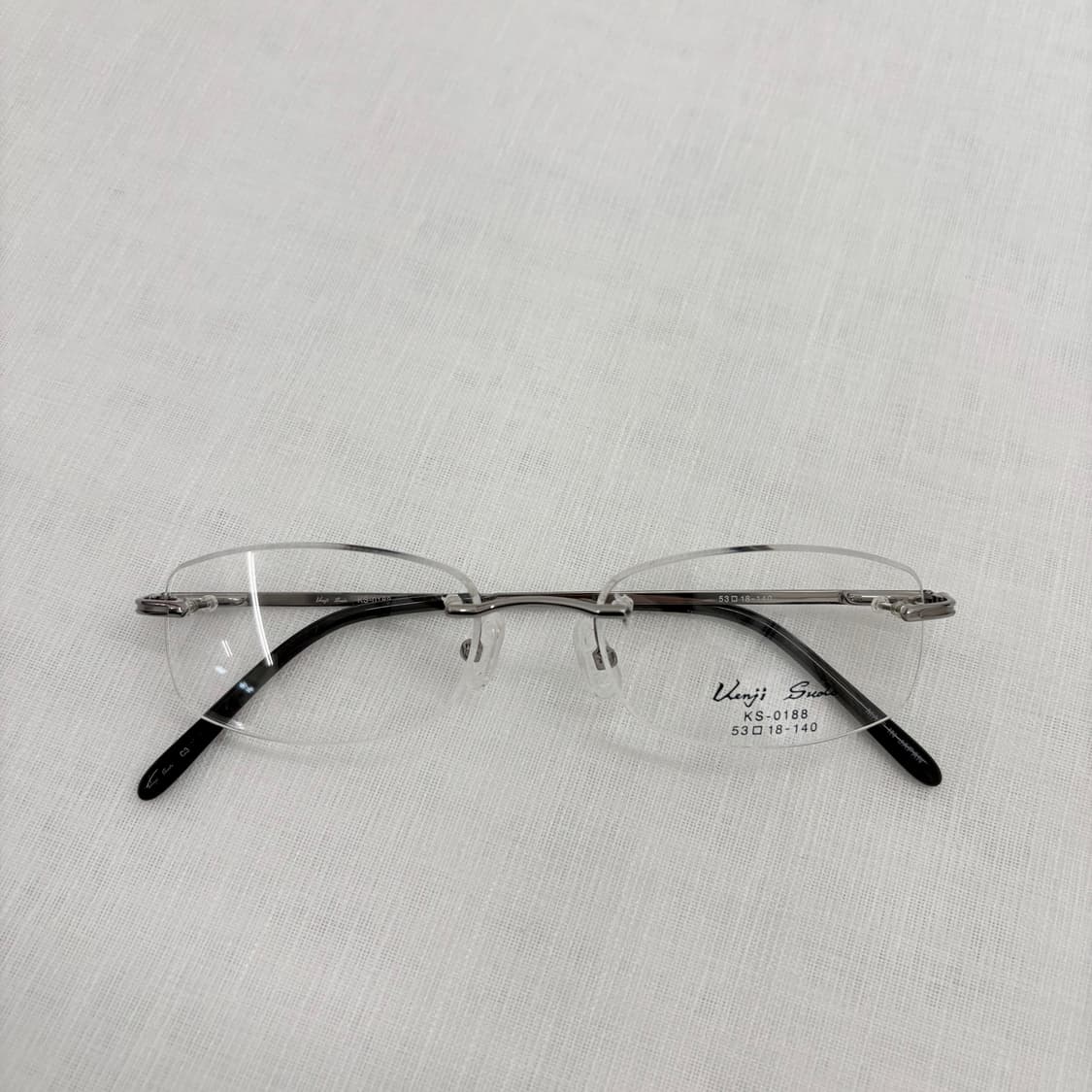 KENJI SUDO 실버 사각 빈티지 무테  상품이미지5