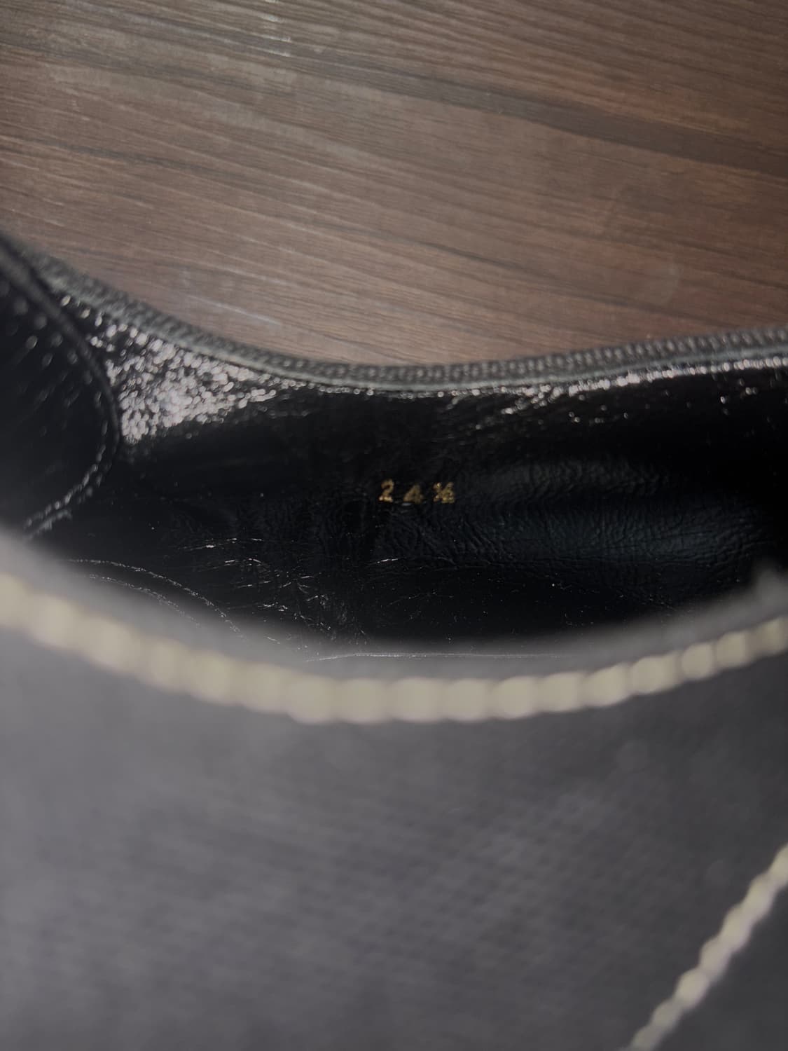 TTF✳️꼼데가르송 옴므 스티치 목토 더비 상품이미지6