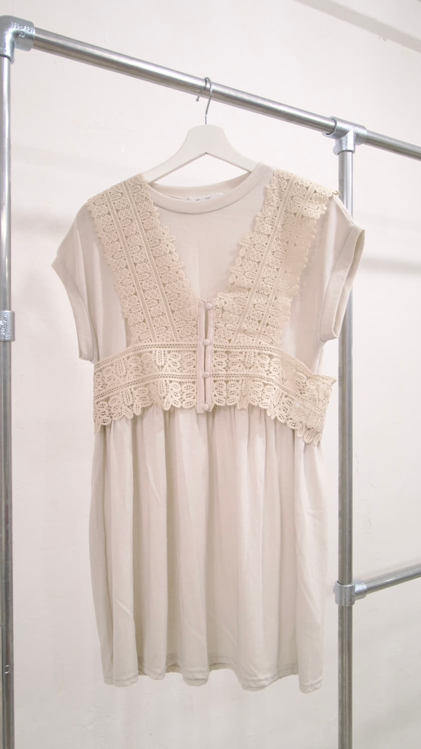[Rose Farm] crew neck tunic + bustier 상품이미지4