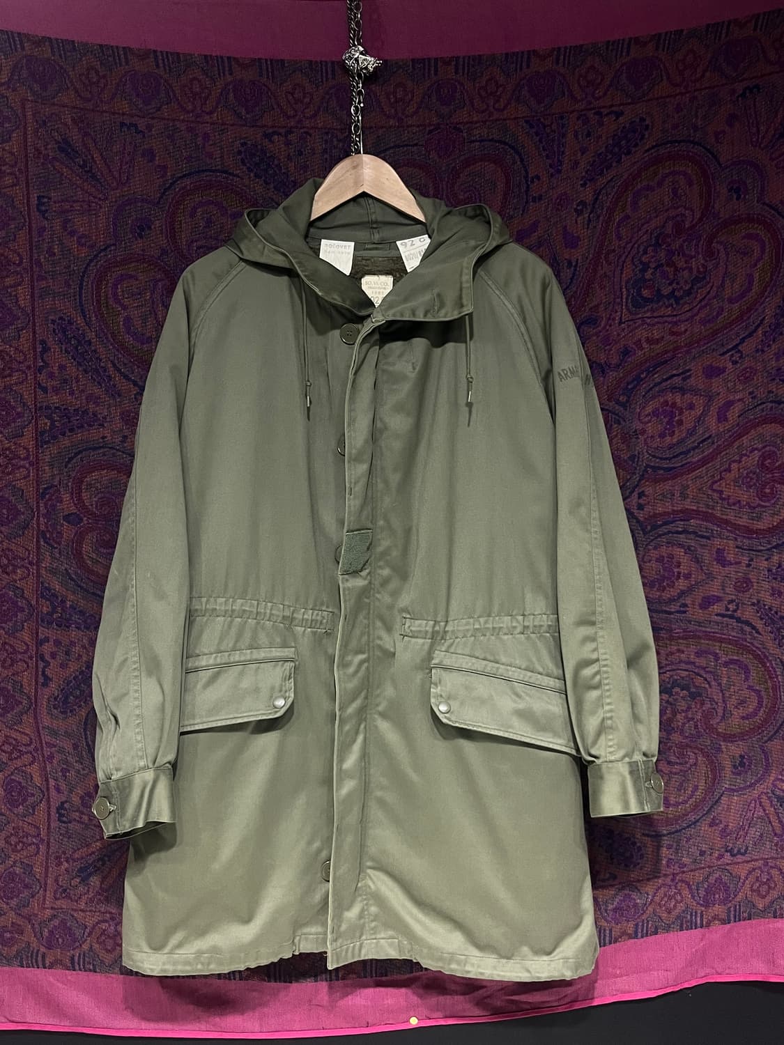 프랑스군 m-64 모즈 파카 상품이미지1