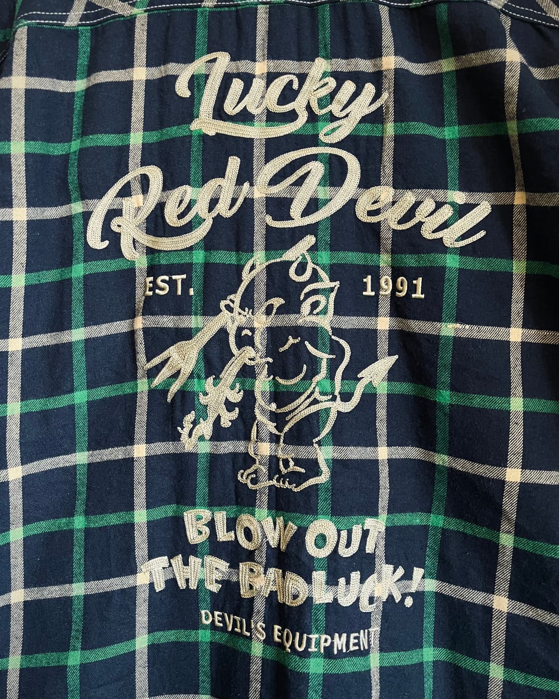 Ted Company Icon Embroidery Check Short 상품이미지8