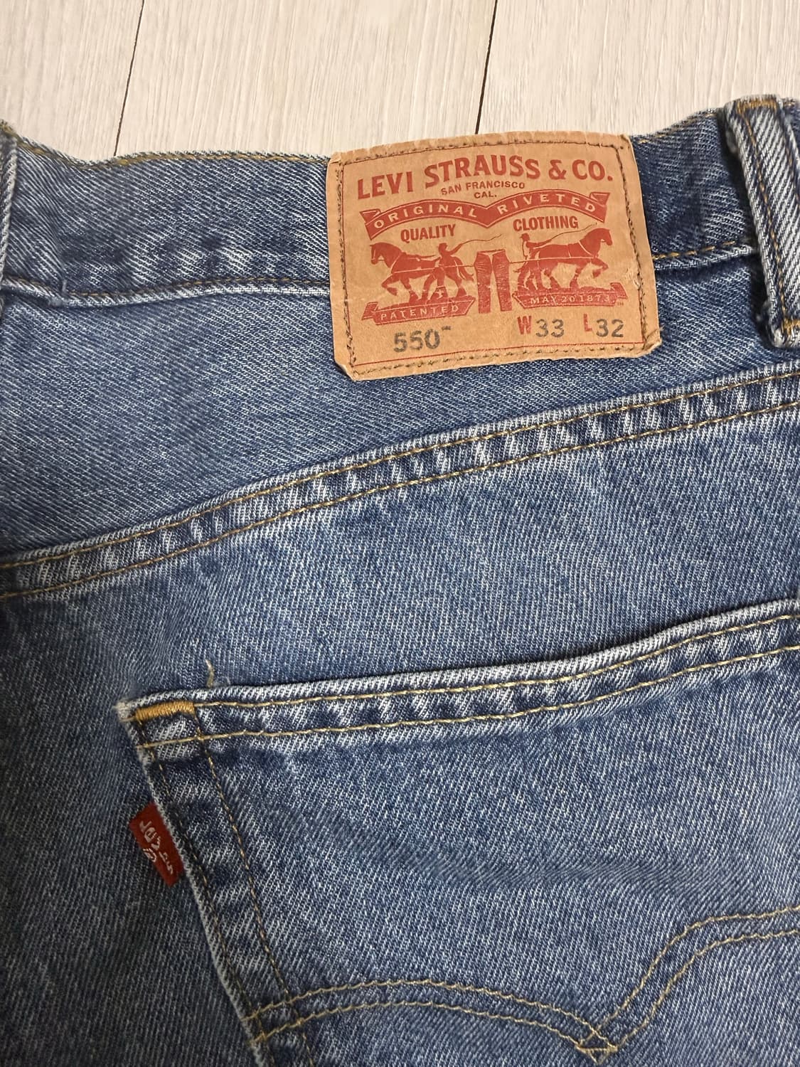 리바이스 550 33X32 상품이미지4