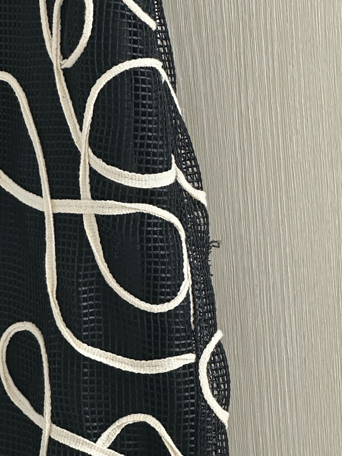 빈티지 블랙 패턴 롱 스커트 상품이미지3