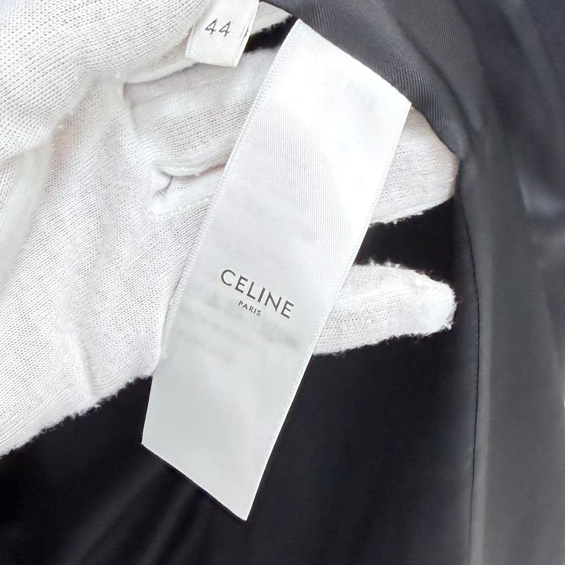 [S+급/오버핏44] 셀린느 더블 페이스 울 코트 테디 자켓 상품이미지6