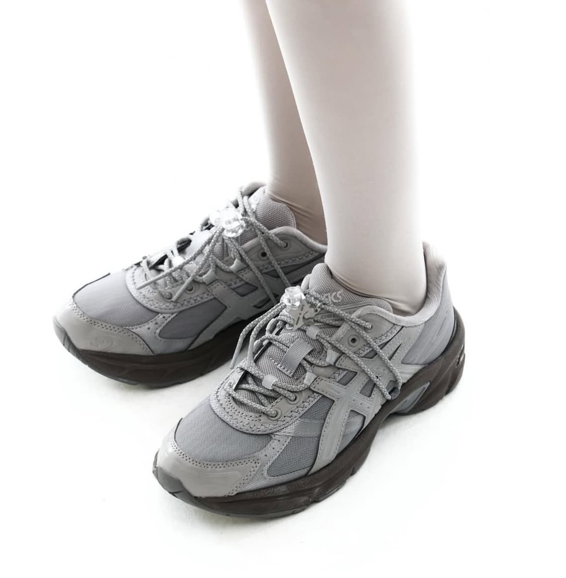 새상품) 아식스 x 아트모스 핑크 x 오호스 젤 1130 그레이 230 상품이미지1