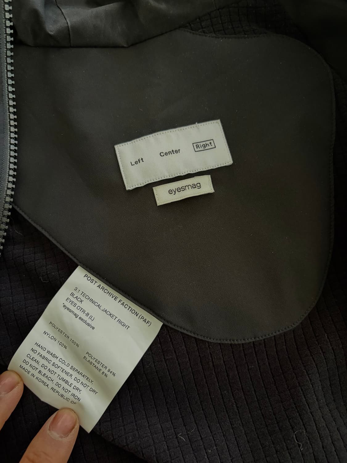 paf x eyes magazine 포스트아카이브팩션 쟈켓 L 상품이미지3