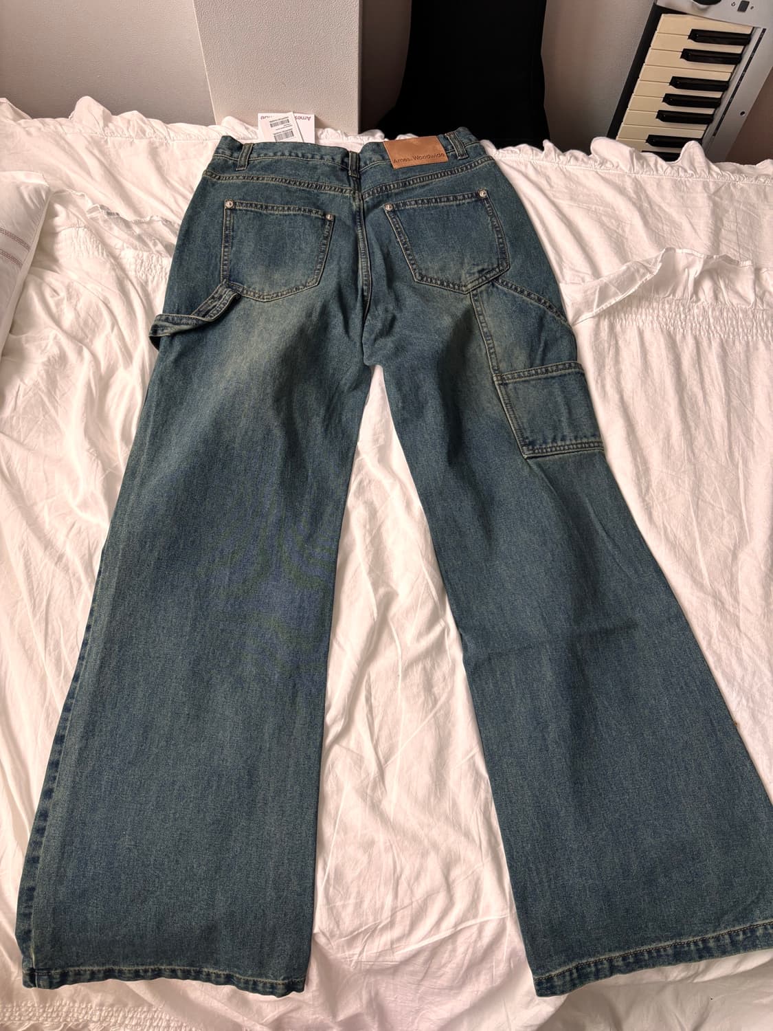 아메스 월드와이드 부츠컷 카펜터 데님팬츠 상품이미지7