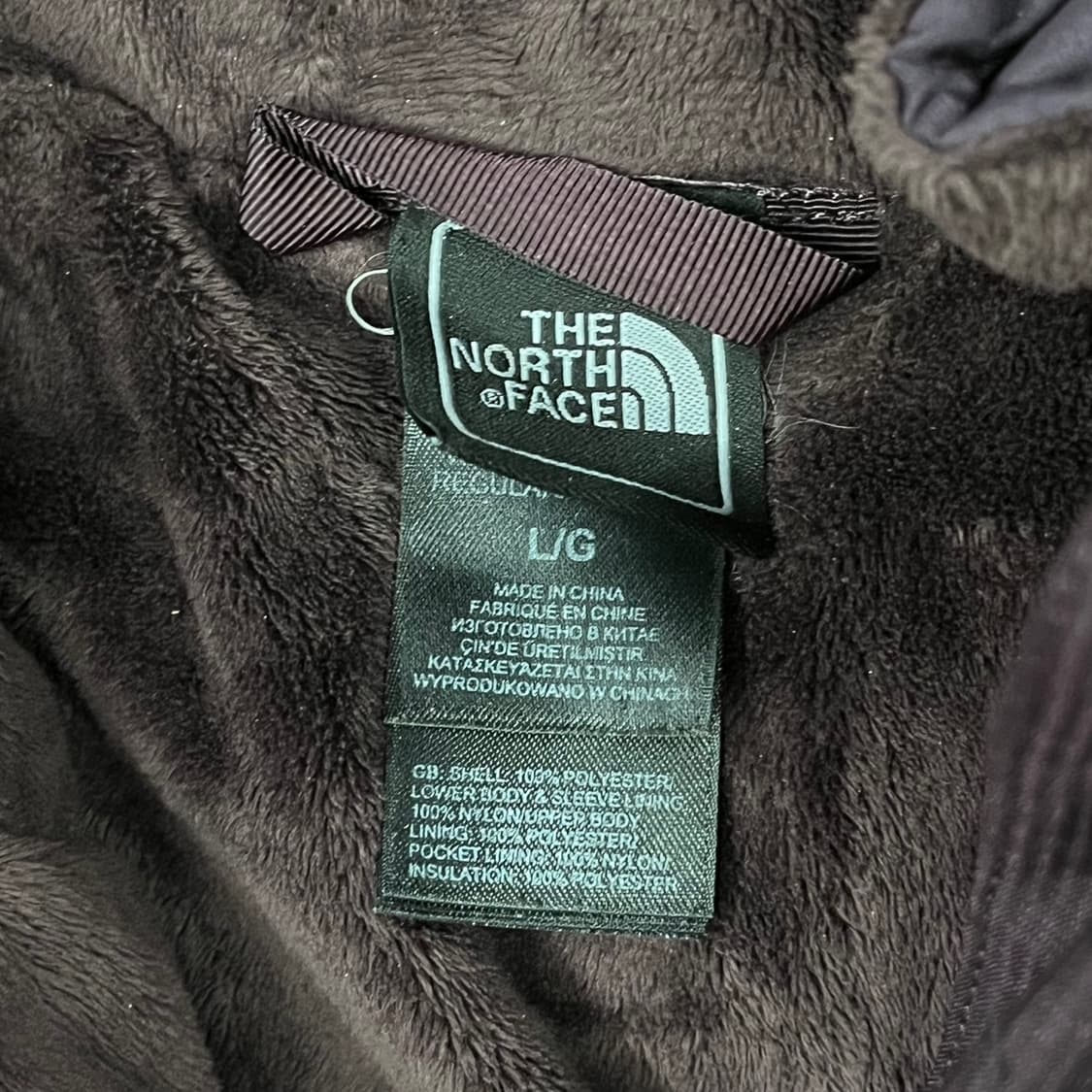 [정품/L] 노스페이스 후드 자켓 퍼플 b16 상품이미지5