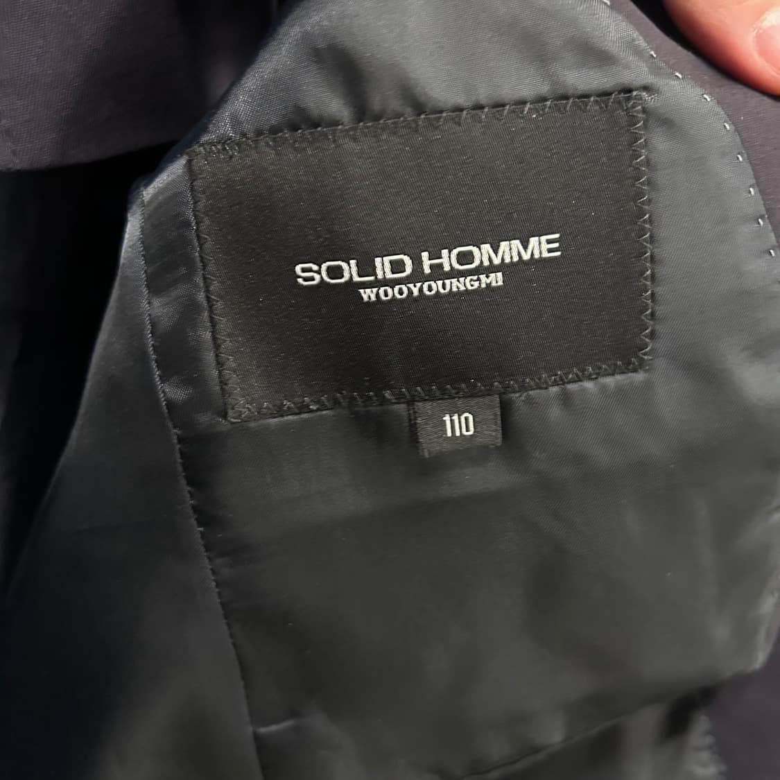 솔리드옴므 우영미 클래식 투버튼 블레이져 상품이미지4