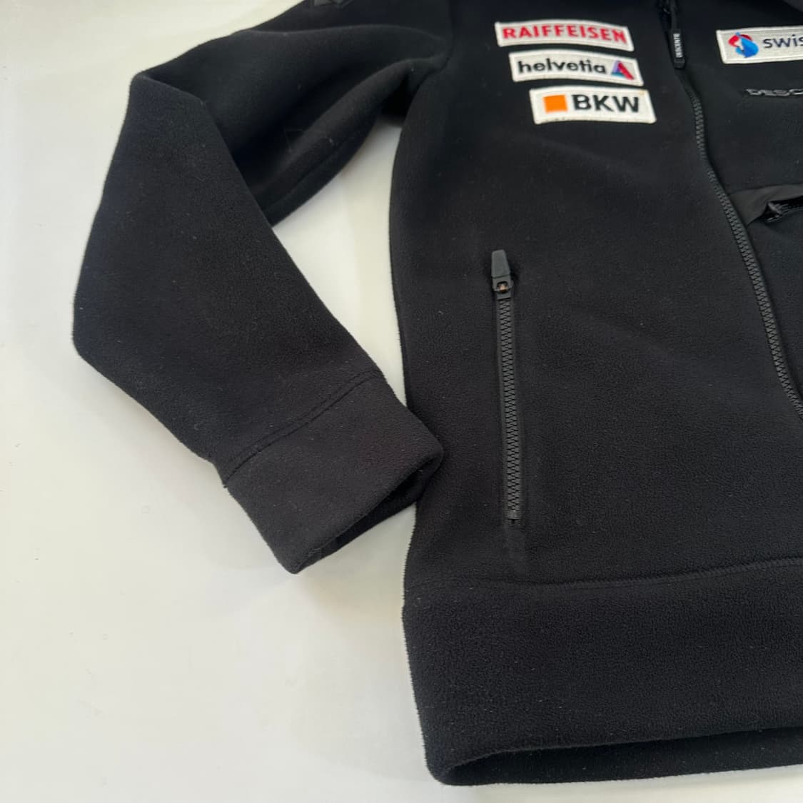 S 데상트 아우디 스위스 스키팀 후리스 후드집업 상품이미지3