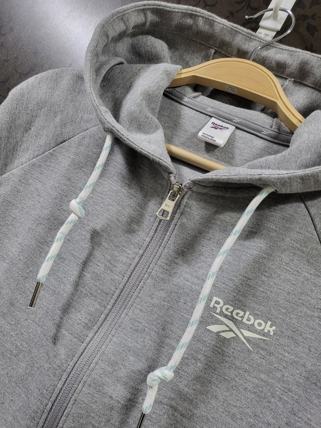 리복 오버핏 후드집업 66  상품이미지2