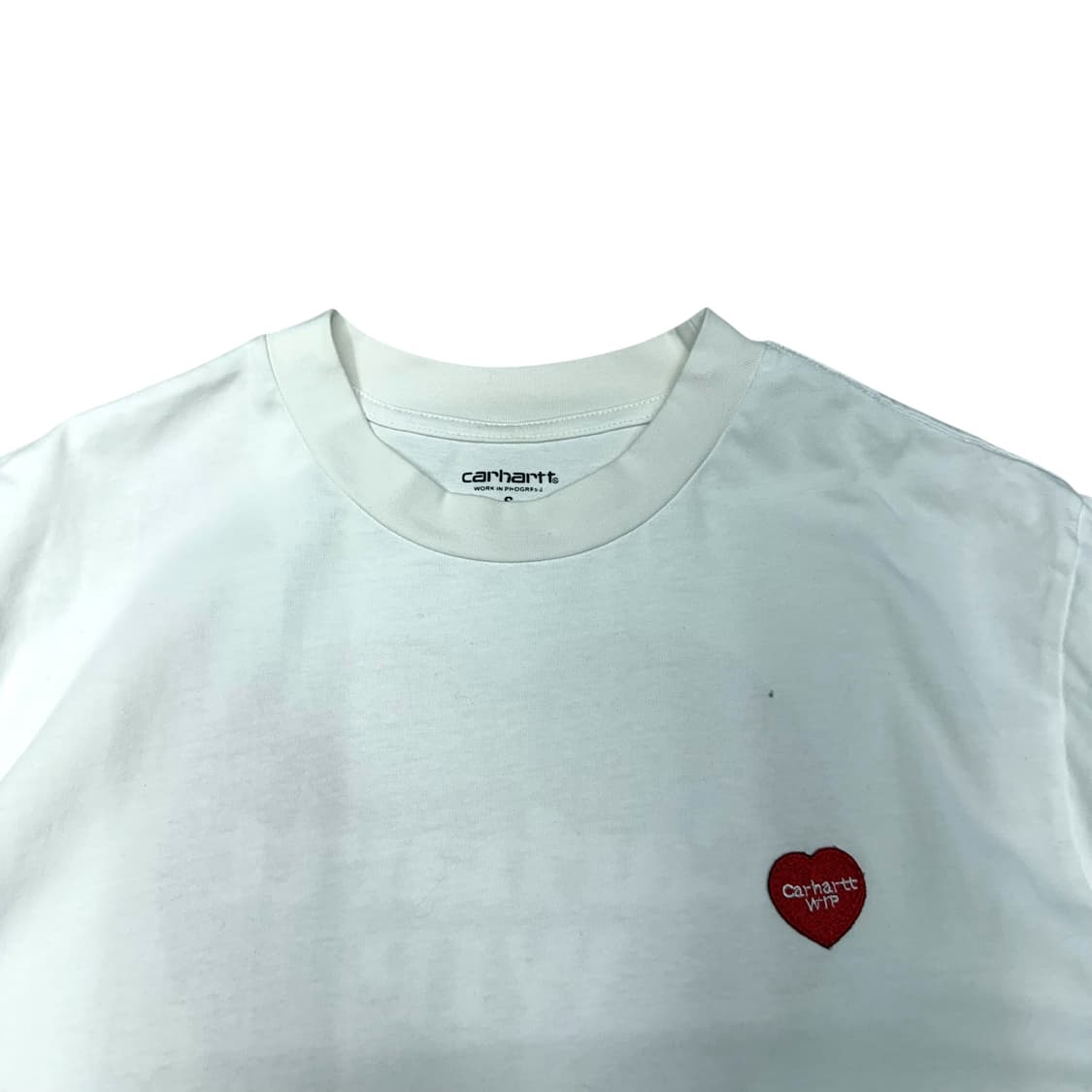 [S] 칼하트윕 화이트 반팔티 상품이미지6