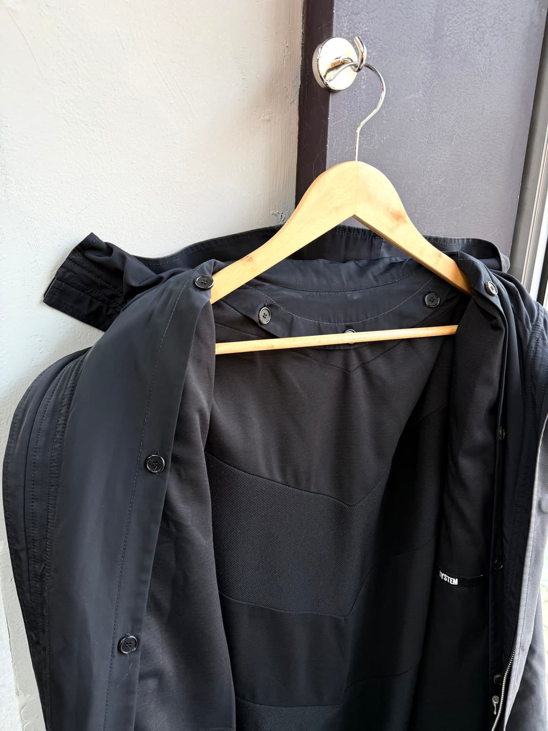 100/ 시스템옴므 이중레이어 패딩 코트자켓 상품이미지6