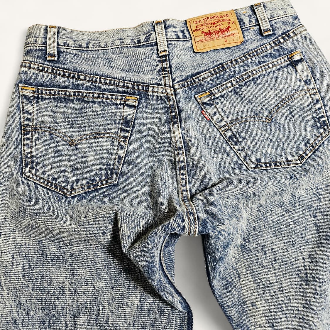 [실사32][리바이스]80's USA 501®오리지널 클래식핏 스톤워시드 상품이미지5