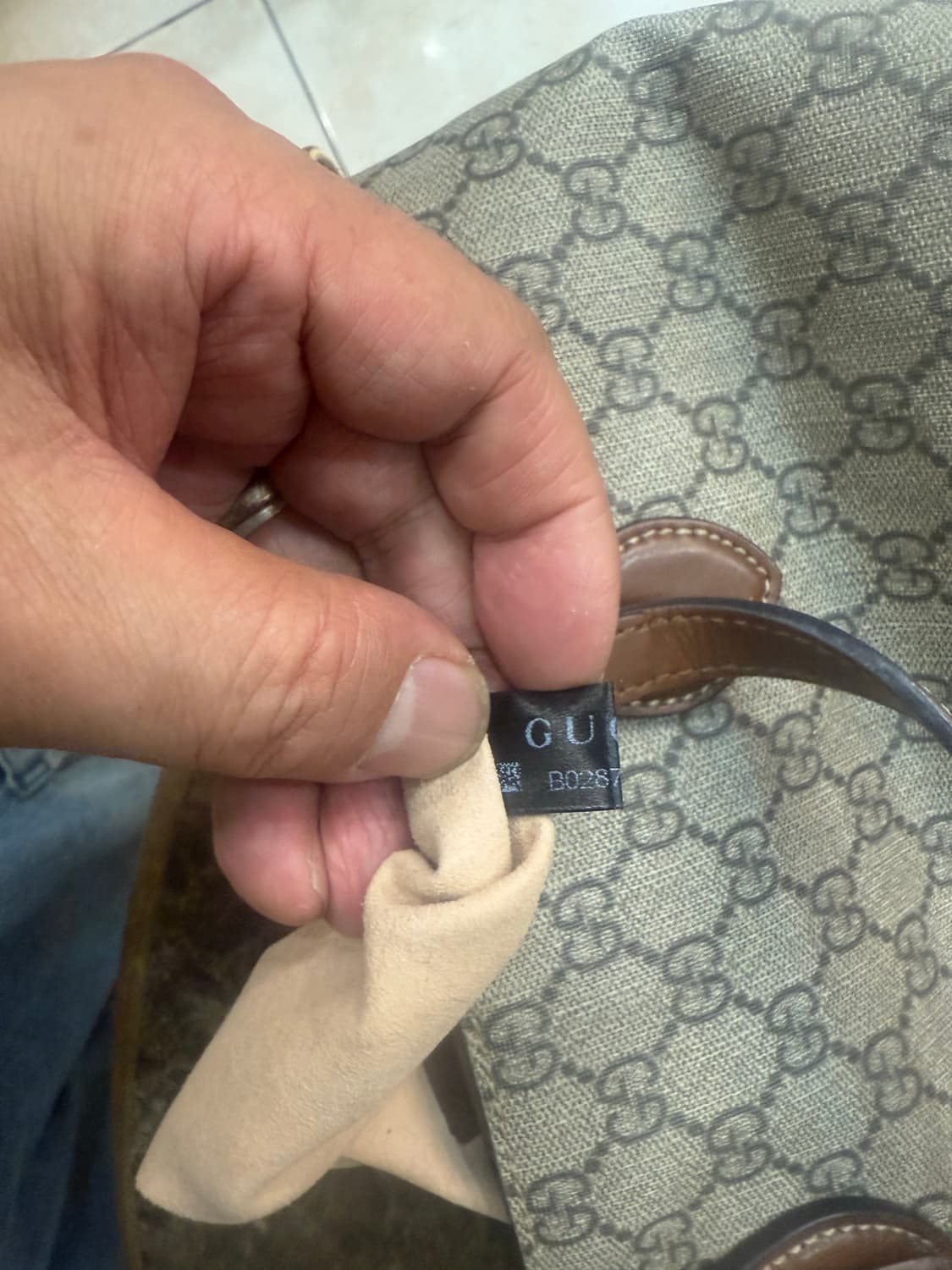 정품 구찌 GG 수프림 에덴 2way백 팝니다 상품이미지10