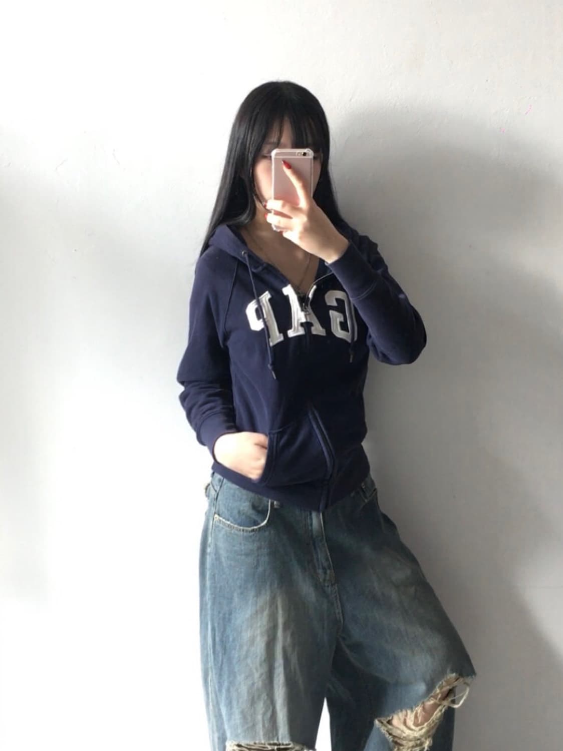 갭 스펠 후드집업 상품이미지2