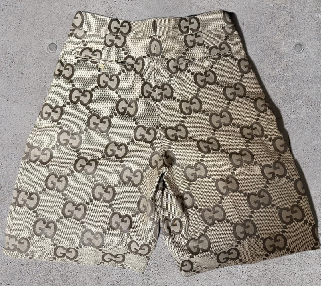 [48] 구찌 점보 GG 캔버스 쇼츠 반바지 상품이미지2