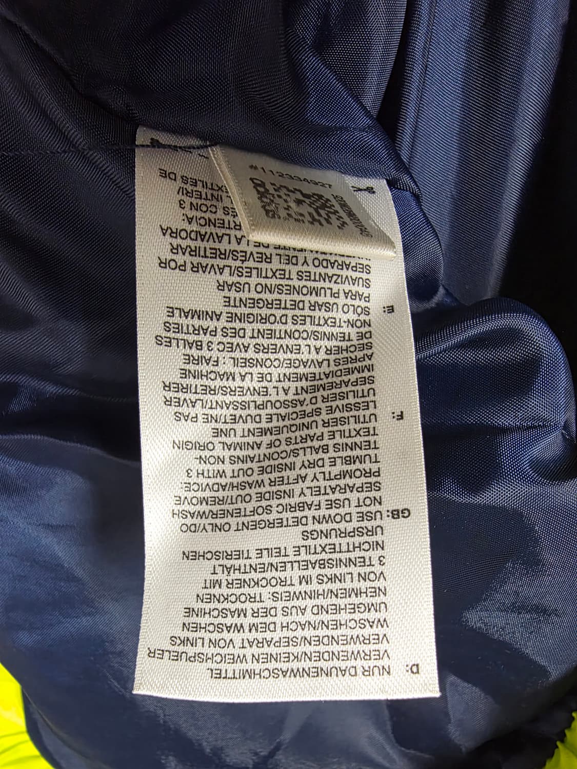 아디다스 네오 형광 후디패딩s 68/52 실측M 상품이미지8