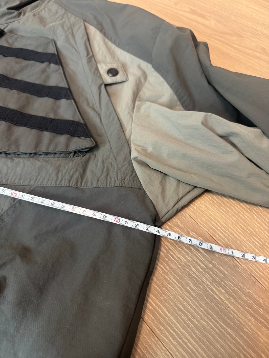 [1] stu 언더마이카 고르크 멀티 테이핑 밀리터리 자켓 상품이미지9