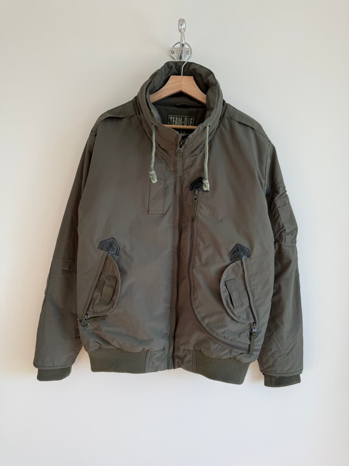 TEAM-ONE 밀리터리 봄버 상품이미지3