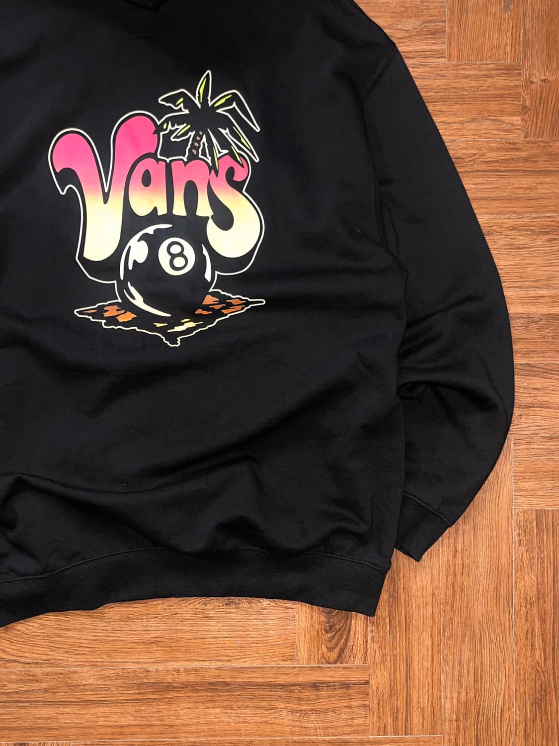 반스 8볼 로고 후드티 상품이미지8