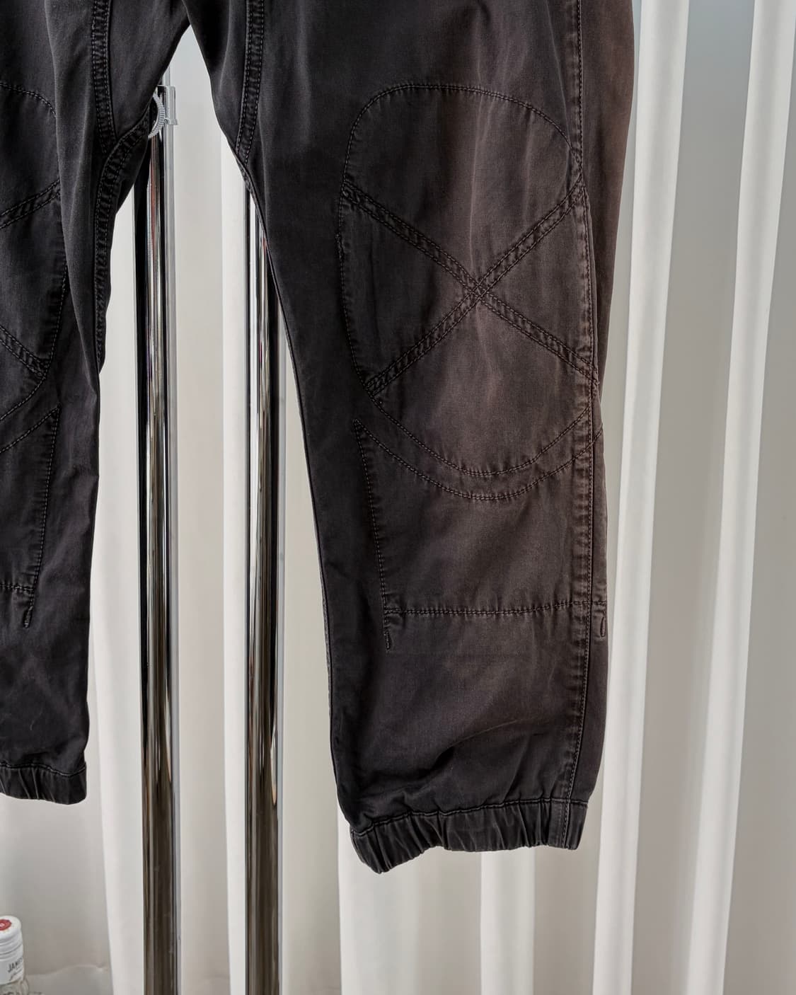 [32인치]스톤아일랜드 로고 밴딩 조거 팬츠 상품이미지6