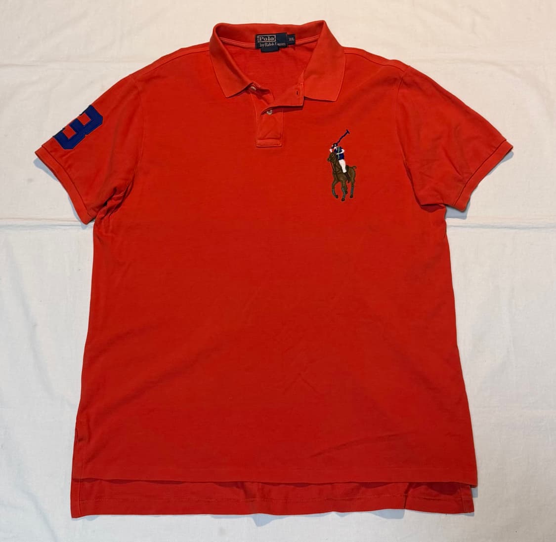 폴로 랄프로렌 빅포니 치프키프 카라티 오렌지 상품이미지1