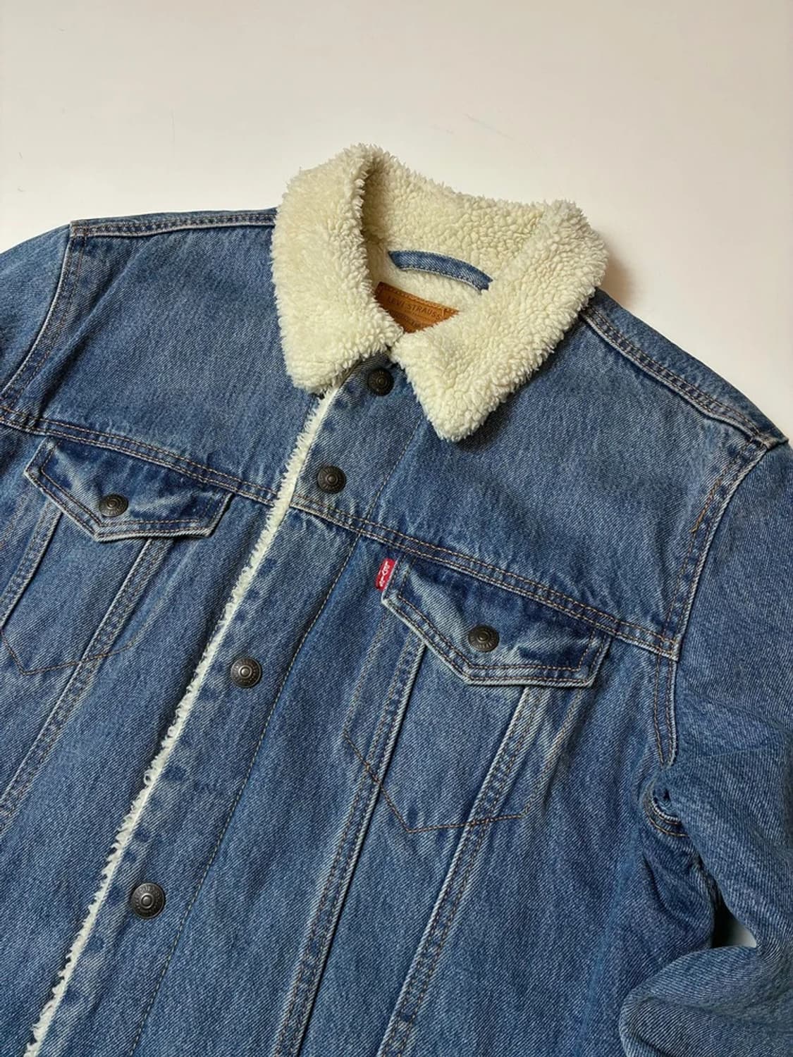 리바이스 00s 쉐르파 양털 데님 자켓 PN8839 상품이미지2