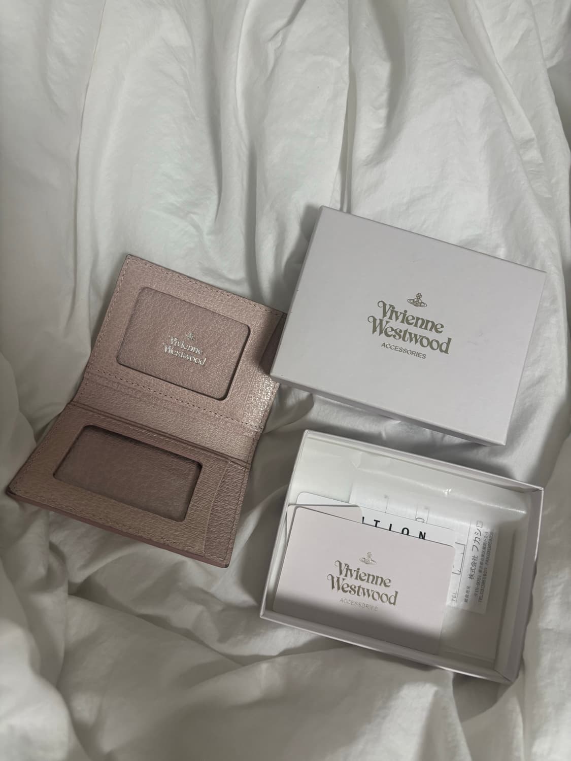 비비안웨스트우드 연핑크 반지갑 상품이미지2