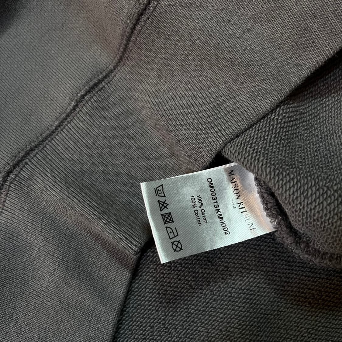 메종키츠네 트리컬러 폭스 헤드 패치 맨투맨 상품이미지4