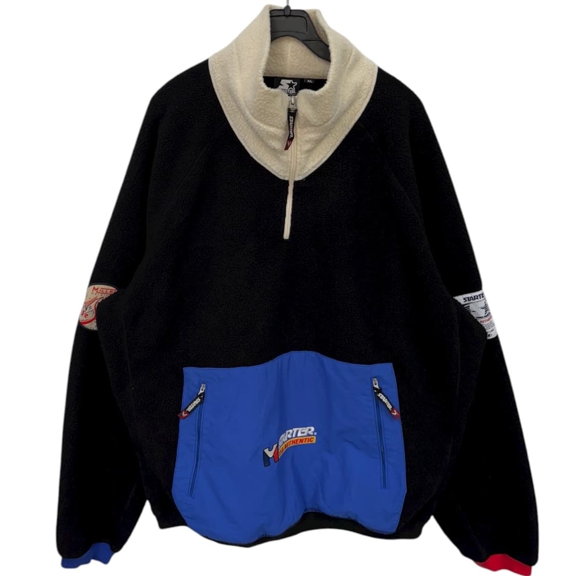 USA 스타터 후리스 반집업 상품이미지1