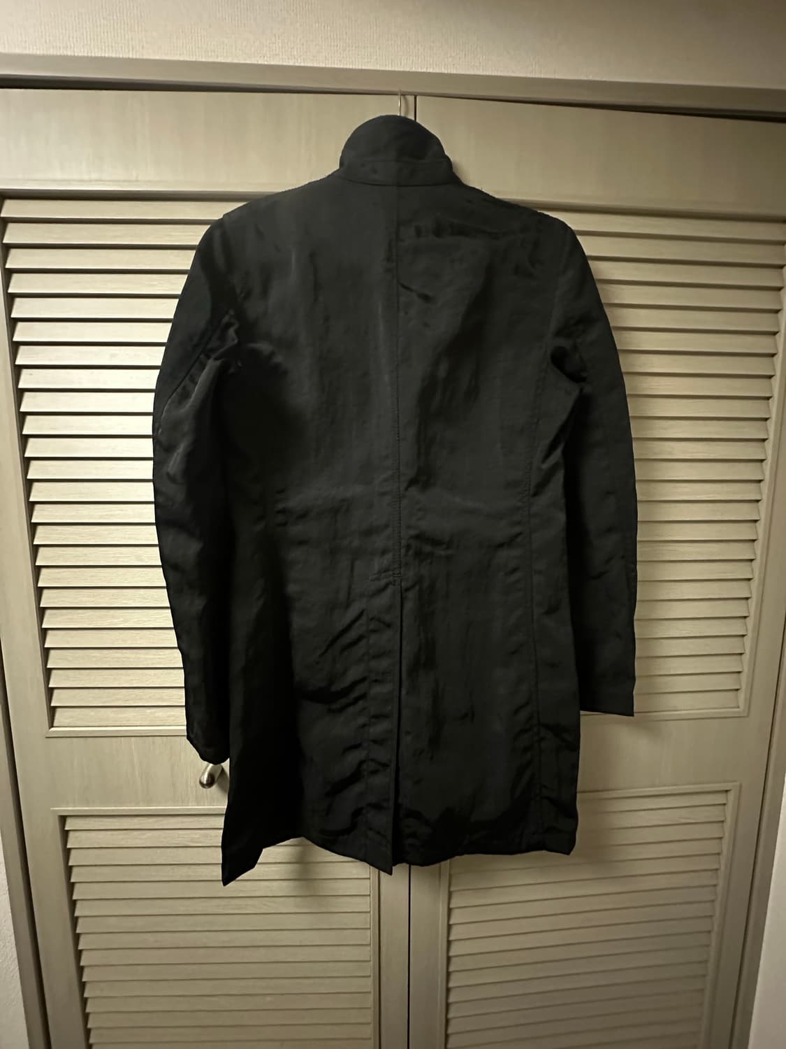 꼼데가르송 블랙 2012 절개 패치워크 코트 상품이미지2