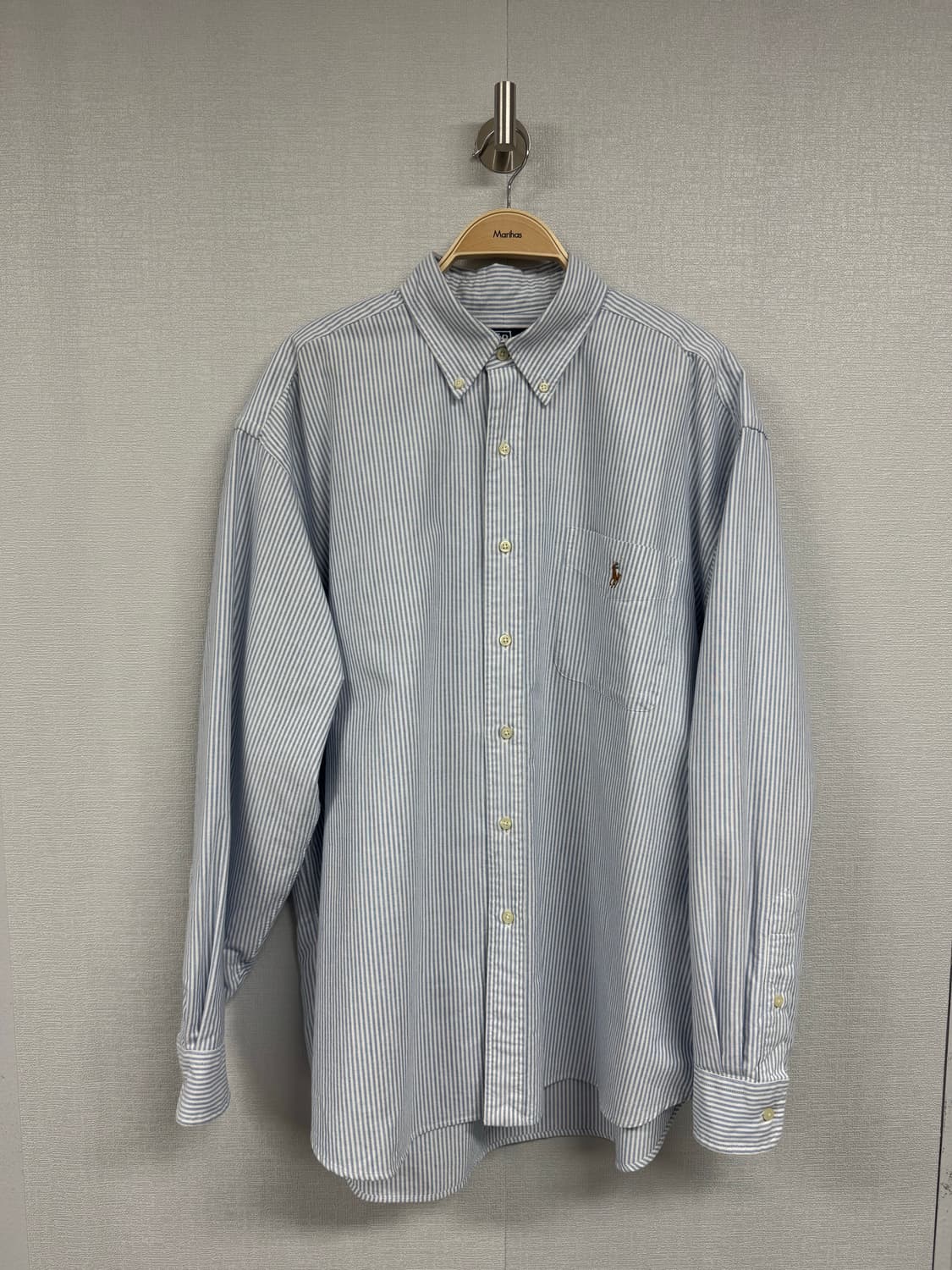 폴로 랄프로렌 스트라이프 빅 셔츠 상품이미지1