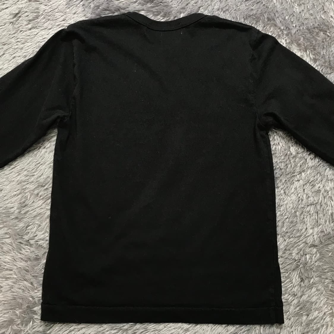 [[여성 XS, A급] 꼼데가르송 블랙하트 와펜 롱슬리브@203 상품이미지2