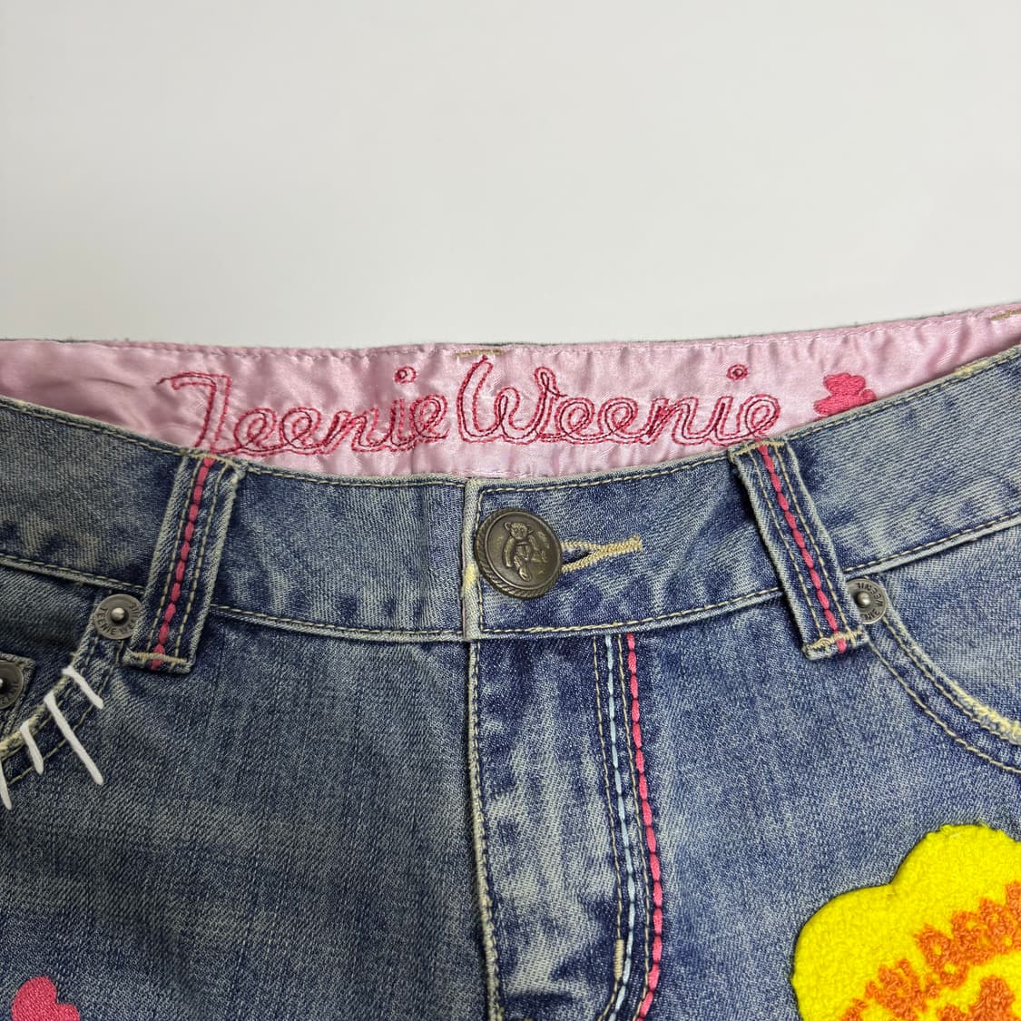 (W)티니위니 패치 청바지 상품이미지4