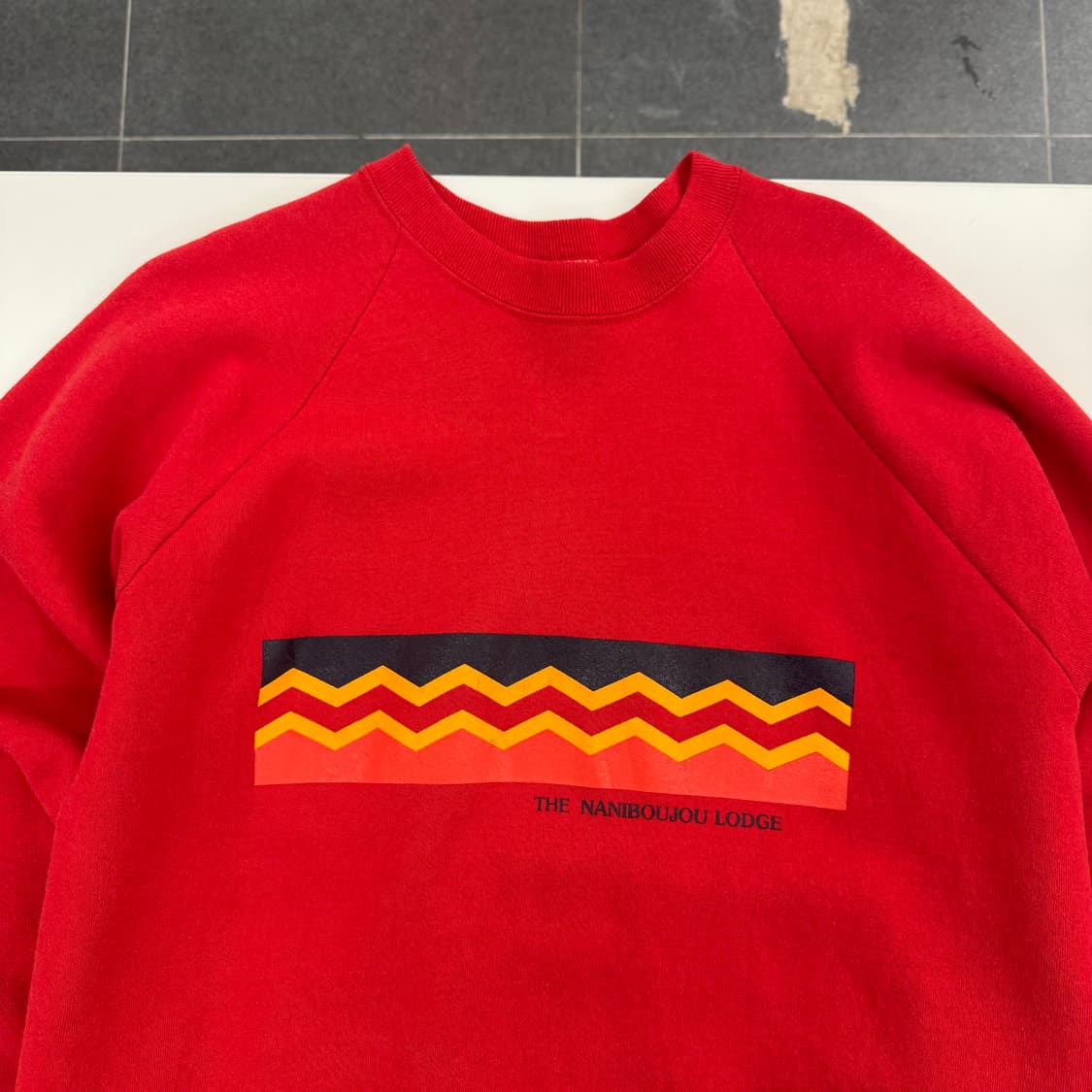 90‘s Naniboujou Graphic Sweatshirts 상품이미지3