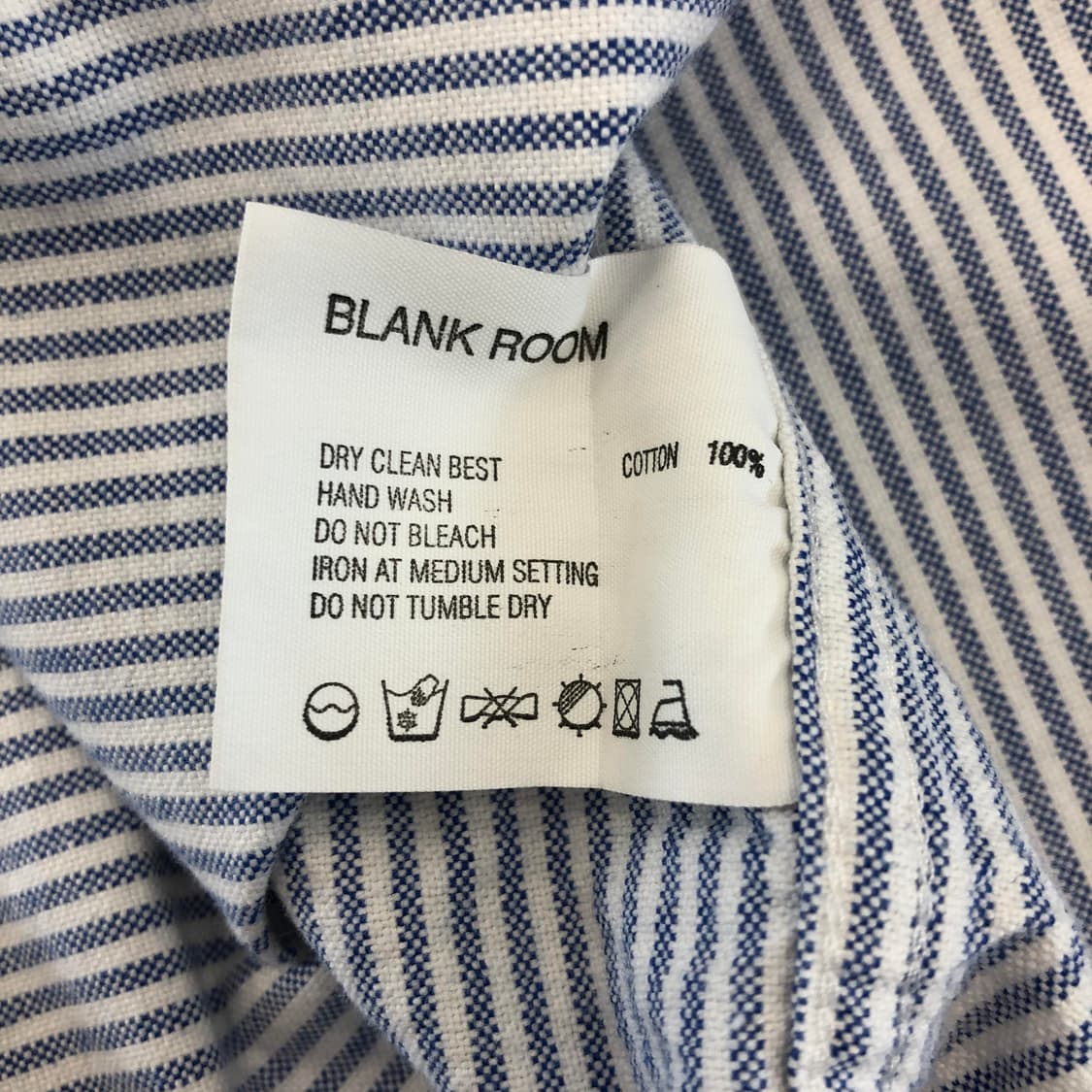 블랭크룸 옥스포드 스트라이프셔츠 2 상품이미지6