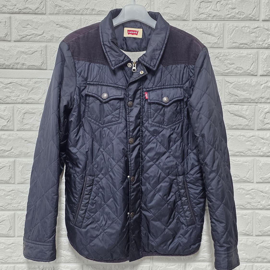 택포// 리바이스 퀼팅 자켓 S  상품이미지1