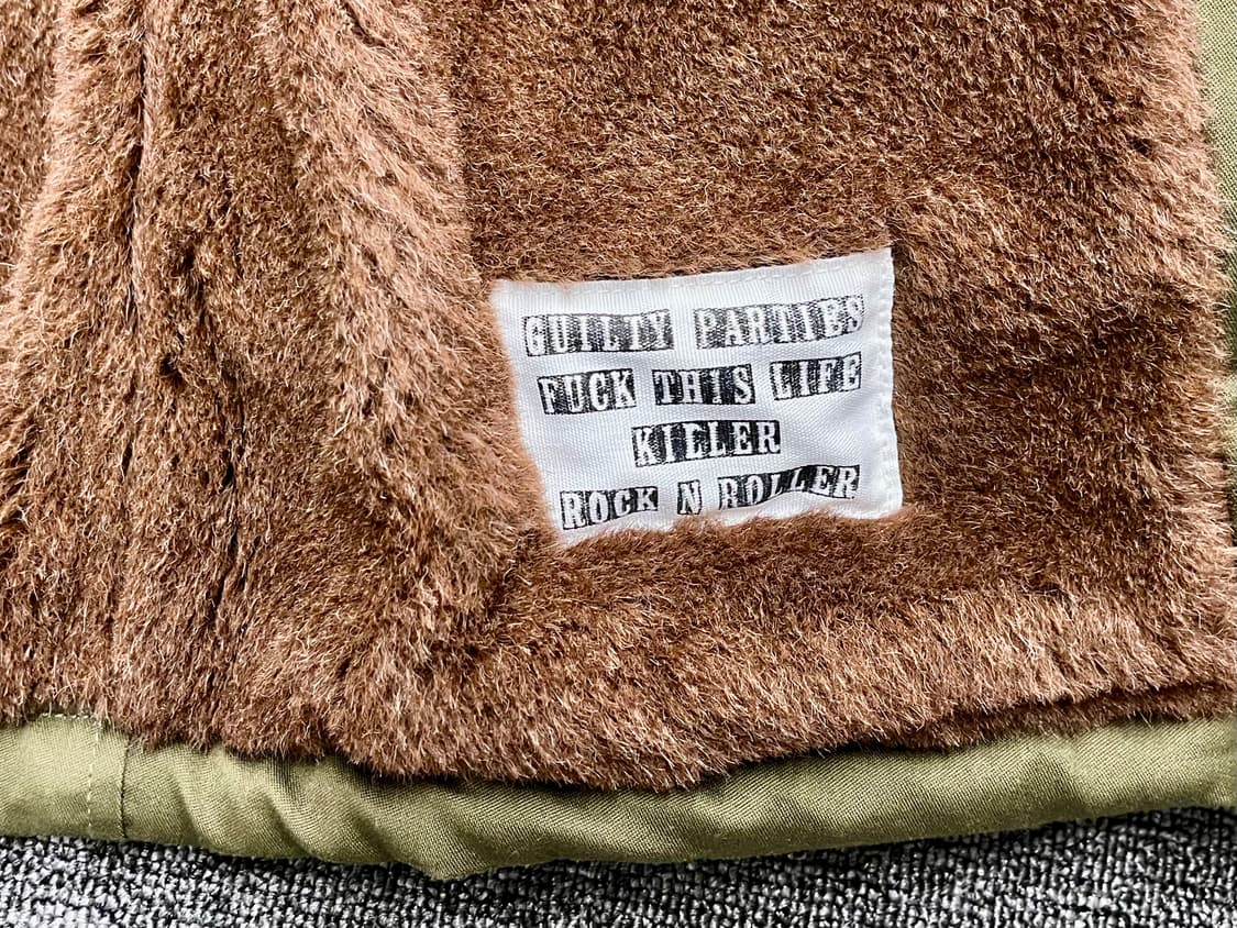 [90~95] 와코마리아 양털 야상자켓 상품이미지6