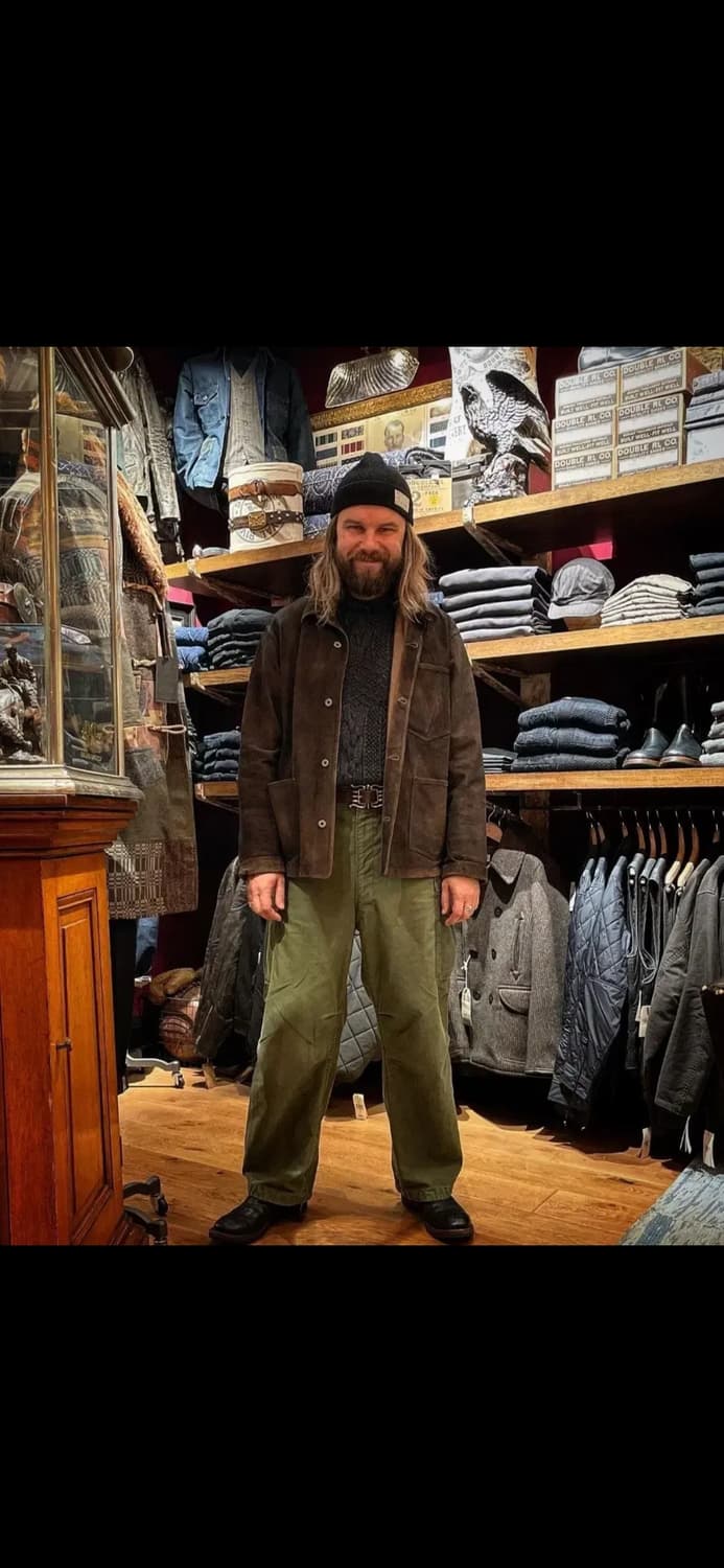 rrl 더블알엘 러프아웃 스웨이드 초어 자켓 상품이미지9