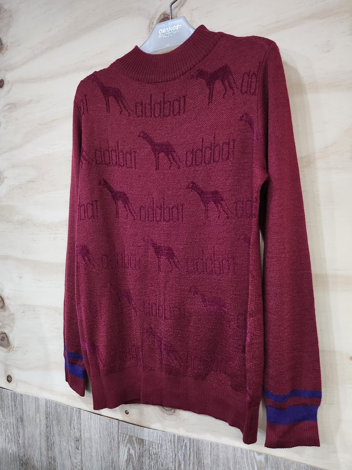 145) adabat 아다바트 패턴 니트 상품이미지3