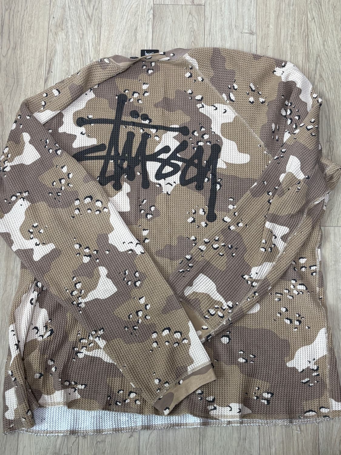 스투시 래글런 써멀 롱슬리브 데저트 카모 상품이미지2