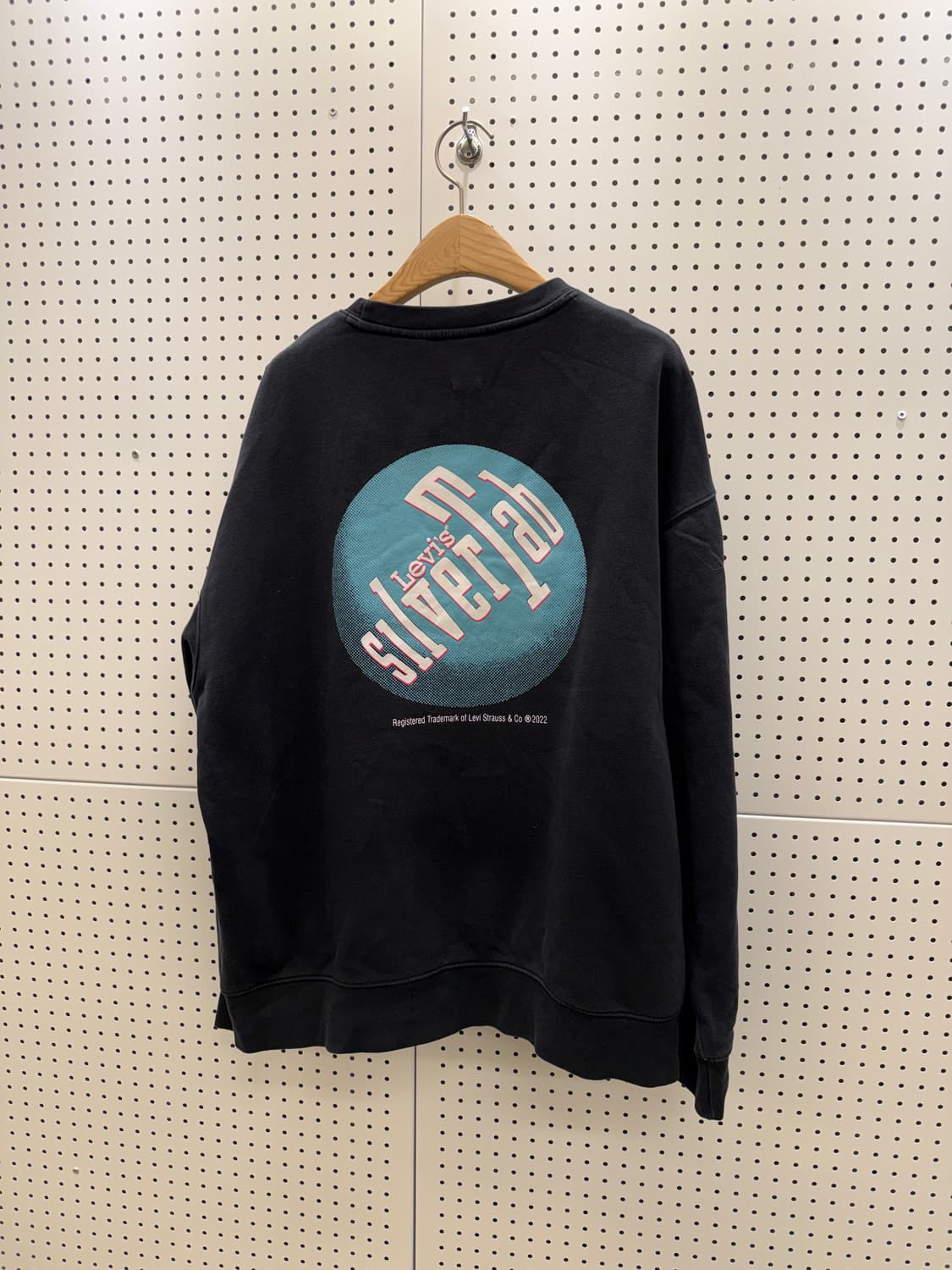 리바이스 실버탭 백프린팅 맨투맨 U967 상품이미지3