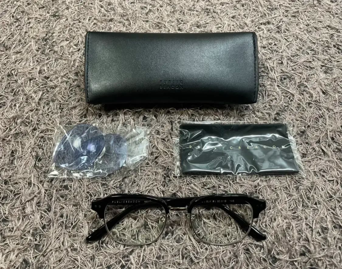 퍼블릭비컨 NO2 BLK SV 안경 상품이미지1