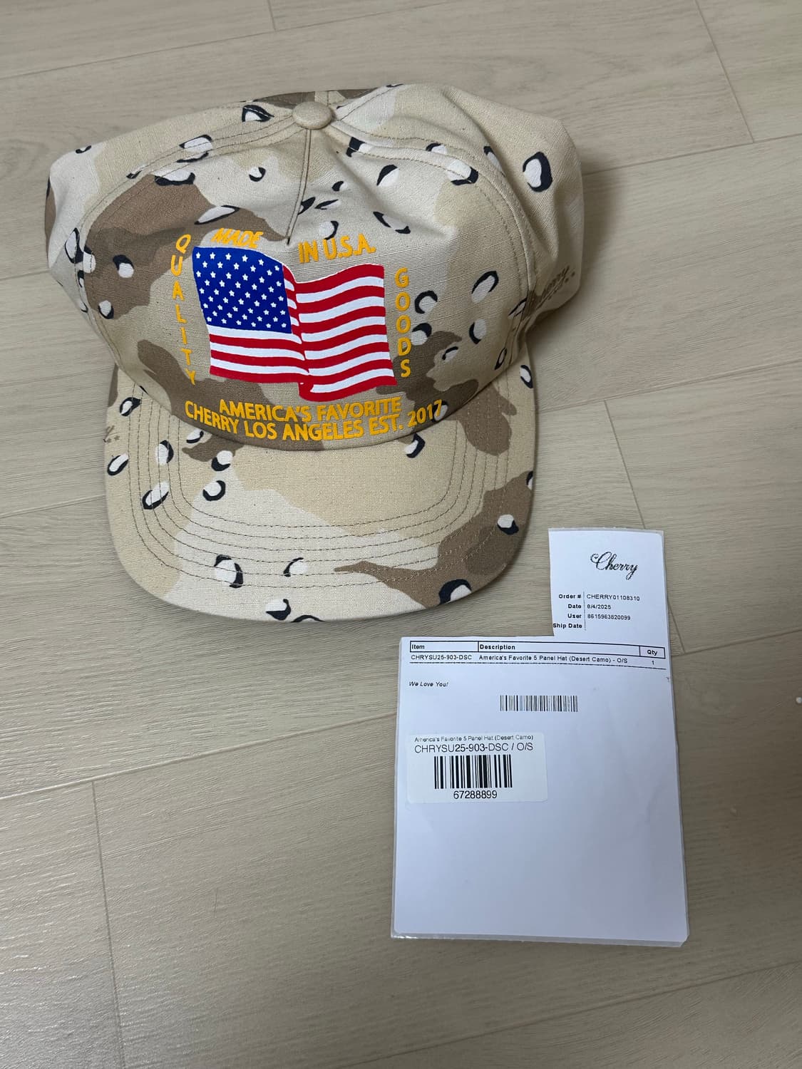 체리 LA (Cherry LA) 모자 상품이미지1