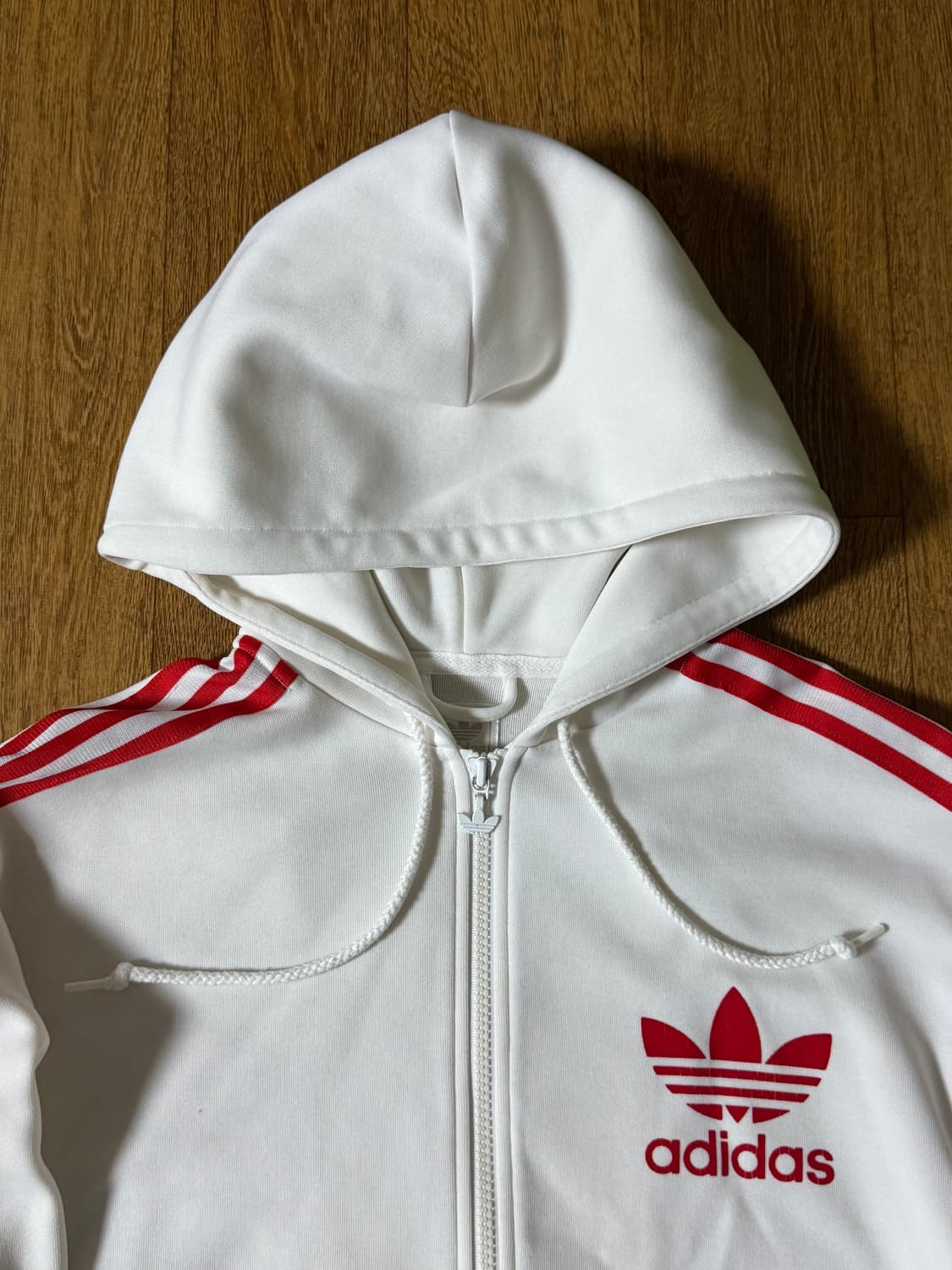 (희귀매물,대대장템!!)아디다스 흰빨 후드플락 95 상품이미지2