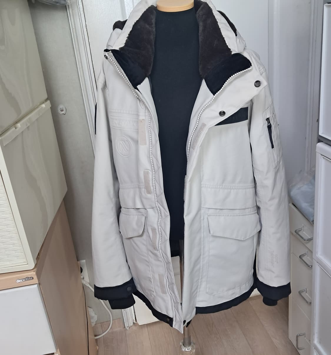 K2 고스트 구스다운 헤비 패딩 90 아이보리 55~66(남녀공용가능) 상품이미지1