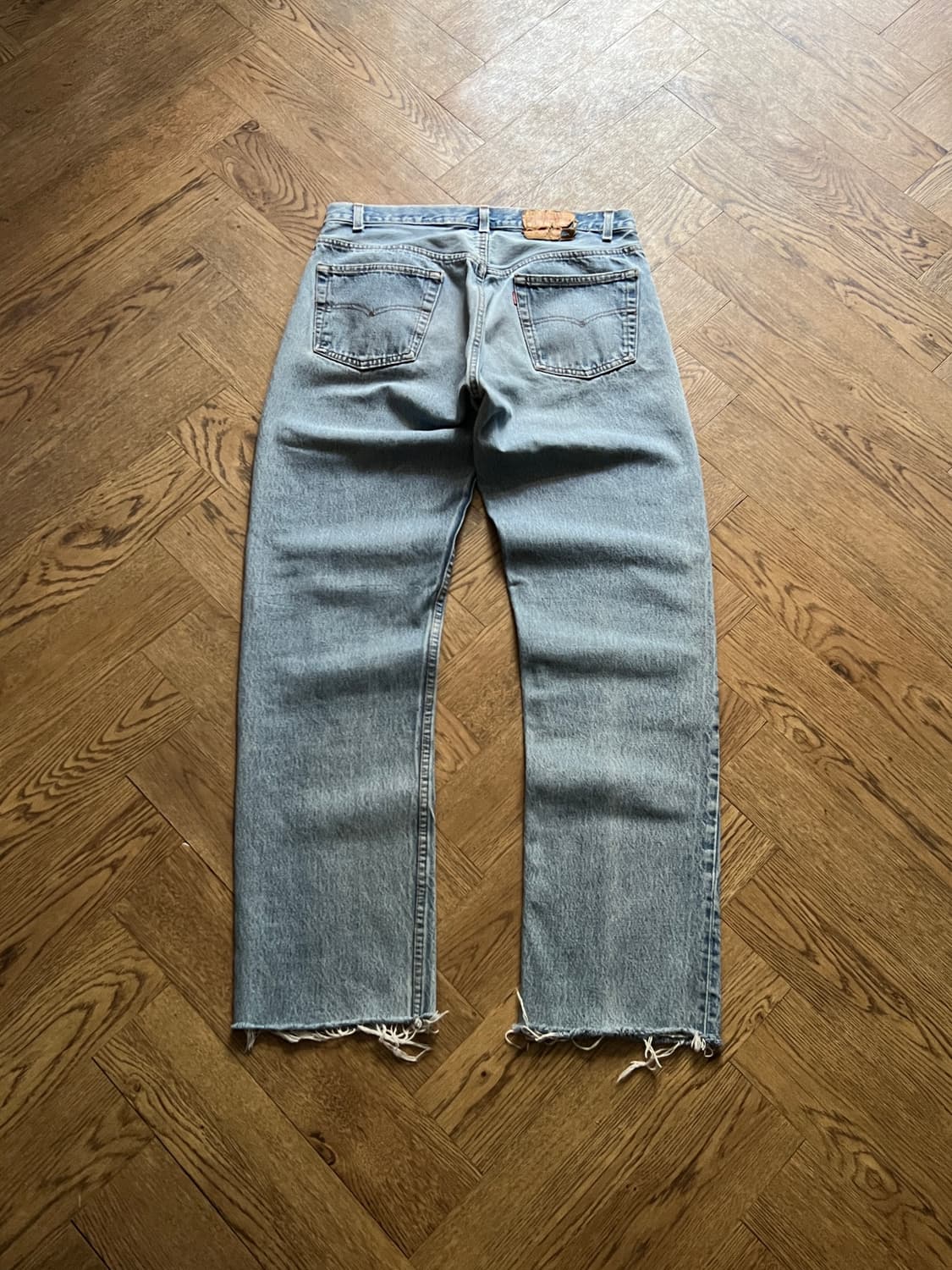 [36]80's 리바이스 501 Made in USA 데님 팬츠 S42 상품이미지1