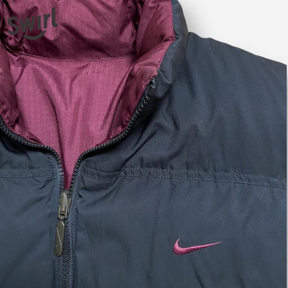 🌊00s Nike reversible duck down jacket 상품이미지6